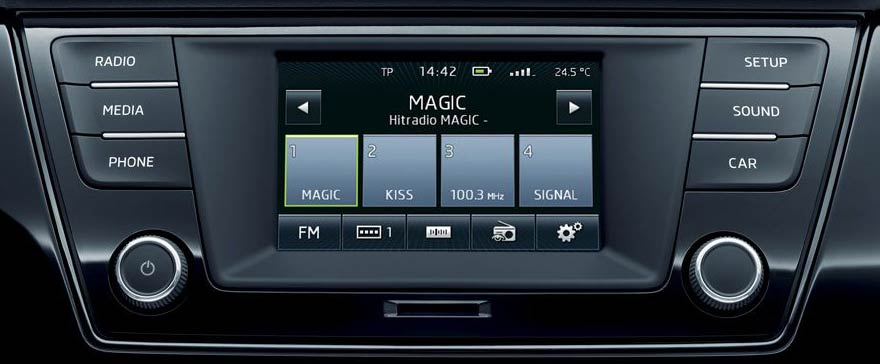 Savvies 6er Pack Schutzfolien Für Skoda Infotainment Swing 6,5 Zoll - Ultraklar & Kratzfest, Made In Germany