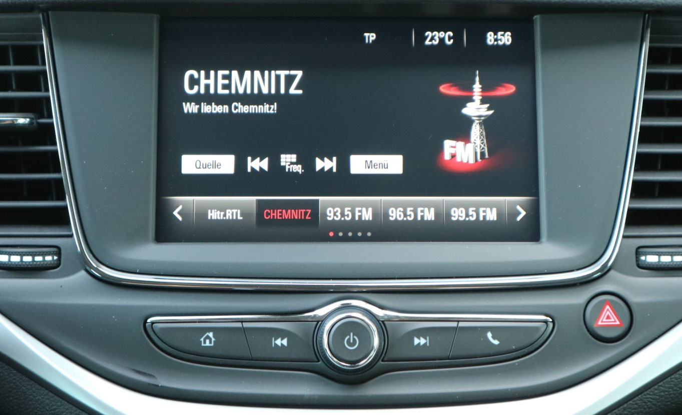 6x Displayschutzfolie für Opel Astra K IntelliLink R 4.0 2018 Klar Schutzfolie