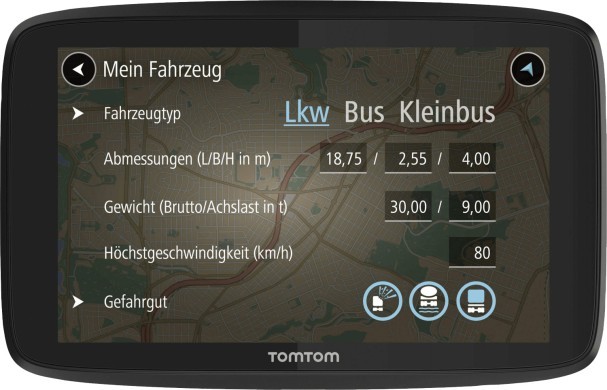 TomTom Go Professional 6200