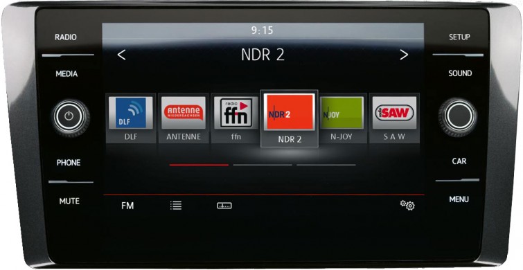 2x BROTECT HD-Clear Displayschutzfolie für Volkswagen Golf 8 2020