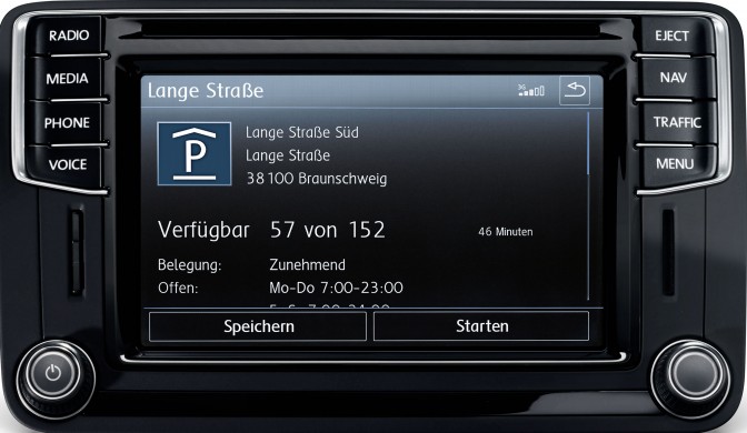 Schutzfolien für Volkswagen Golf 7 Discover Media