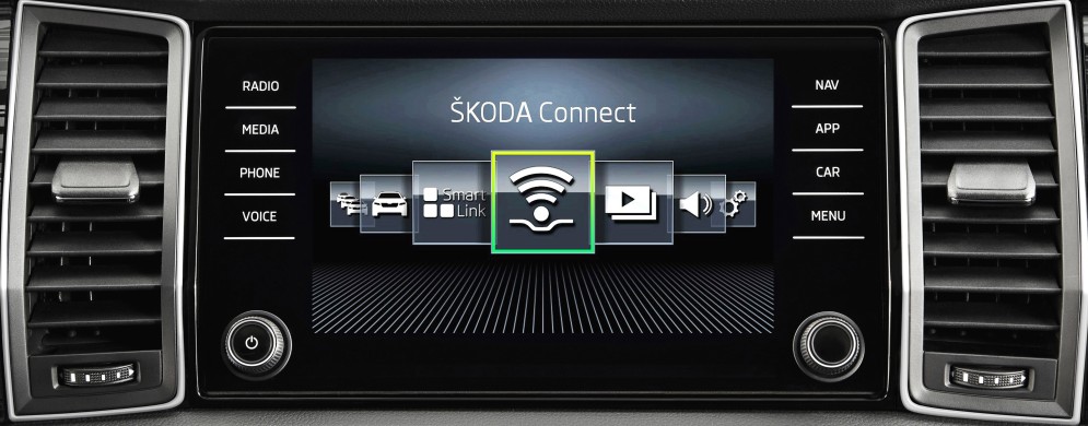 Skoda Columbus Kodiaq 2020-2021 Infotainment System