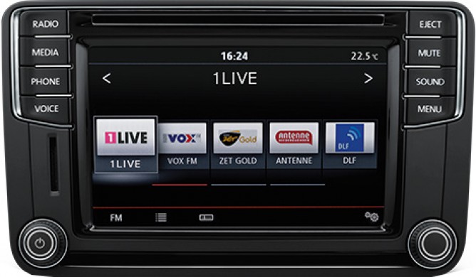 2x Display Schutz Folie für Seat Leon III 2012-2020 Media System Plus 6.5" Matt