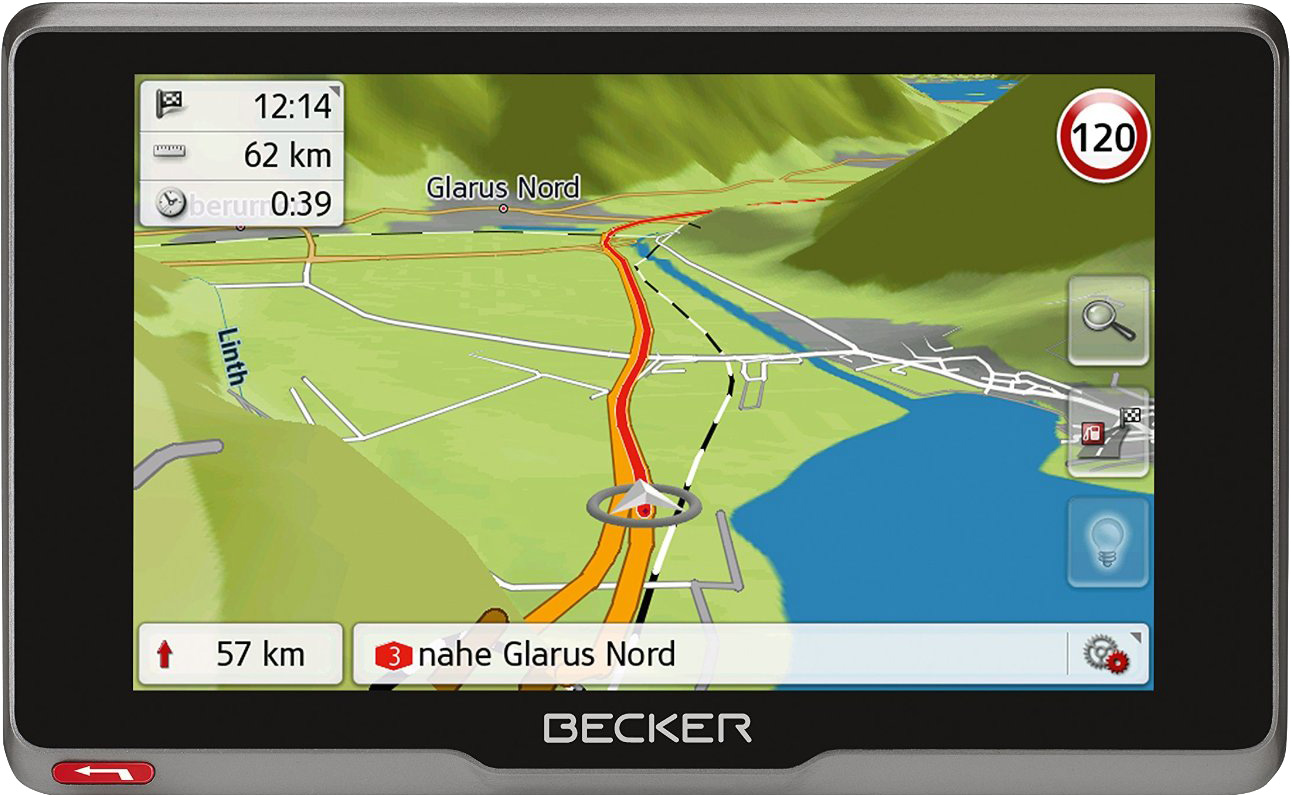 Becker Transit 70  Navigationssystem