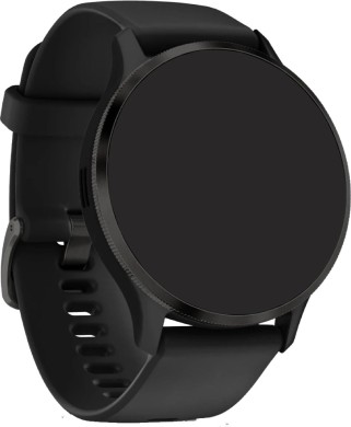 Pour Garmin Venu 3S PC + Film trempé Étui de protection de montre intégré  (Transparent)