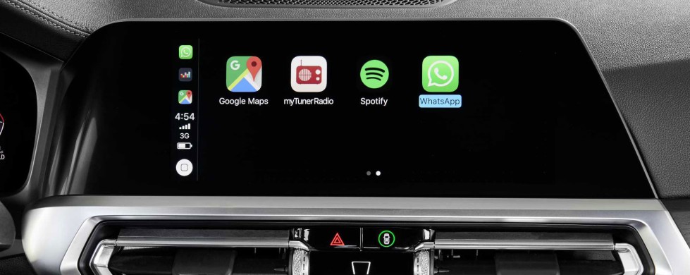 BMW 3 G20 Limousine 2018 Infotainment System