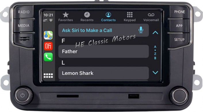 Entspiegelnde Displayschutzfolien für Volkswagen Autoradio Composition  Touch RCD330+ 6.5 versandkostenfrei bestellen