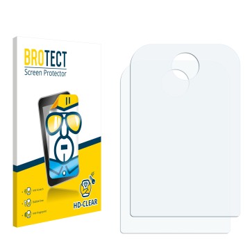 Front side of a product packaging with the brand logo BROTECT. Next to it is the corresponding screen protector.
