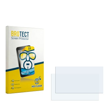Front side of a product packaging with the brand logo BROTECT. Next to it is the corresponding screen protector.
