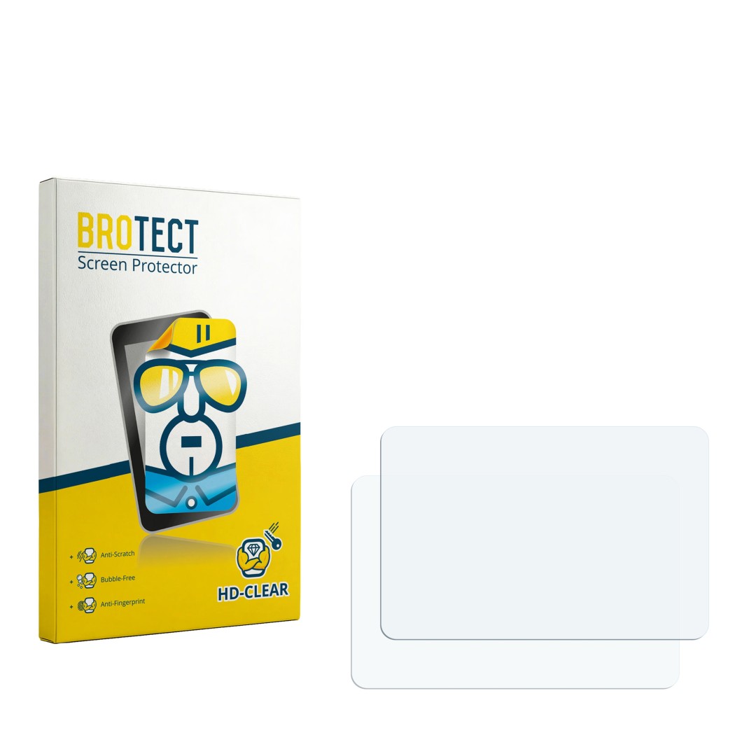 Film Protection Écran BROTECT Pour Garmin Edge 850 - Lot De 2, Ultra Clair, Anti-Rayures, Anti-Empreintes