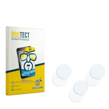 Parte frontale di una confezione del prodotto con il logo del marchio BROTECT. Accanto si trova la protezione per lo schermo c
