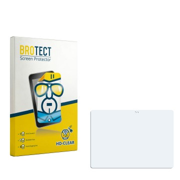 Face avant d’un emballage produit avec le logo de la marque BROTECT. À côté se trouve la protection d’écran correspondante.