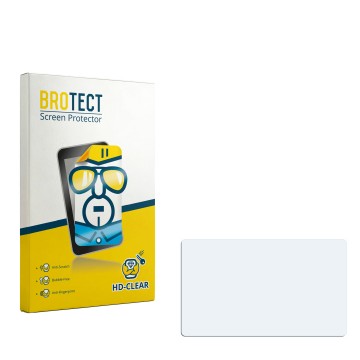 Front side of a product packaging with the brand logo BROTECT. Next to it is the corresponding screen protector.