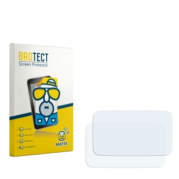 Vorderseite einer Produktverpackung mit dem Markenlogo BROTECT. Daneben ist der zugehörige Displayschutz.