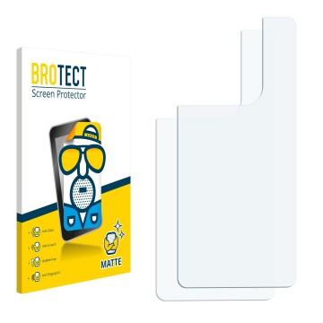Front side of a product packaging with the brand logo BROTECT. Next to it is the corresponding screen protector.