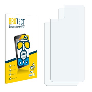 Front side of a product packaging with the brand logo BROTECT. Next to it is the corresponding screen protector.
