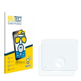 Vorderseite einer Produktverpackung mit dem Markenlogo BROTECT. Daneben ist der zugehörige Displayschutz.