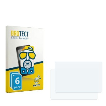 Vorderseite einer Produktverpackung mit dem Markenlogo BROTECT. Daneben ist der zugehörige Displayschutz.