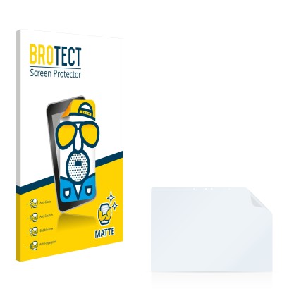 Front side of a product packaging with the brand logo BROTECT. Next to it is the corresponding screen protector.