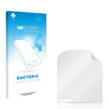 Front side of a product packaging with the brand logo upscreen. Next to it is the corresponding screen protector.