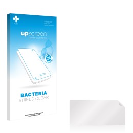 Front side of a product packaging with the brand logo upscreen. Next to it is the corresponding screen protector.