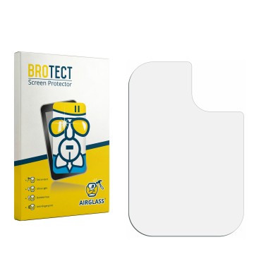 Front side of a product packaging with the brand logo BROTECT. Next to it is the corresponding screen protector.