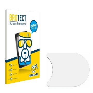Front side of a product packaging with the brand logo BROTECT. Next to it is the corresponding screen protector.