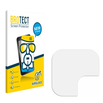 Front side of a product packaging with the brand logo BROTECT. Next to it is the corresponding screen protector.