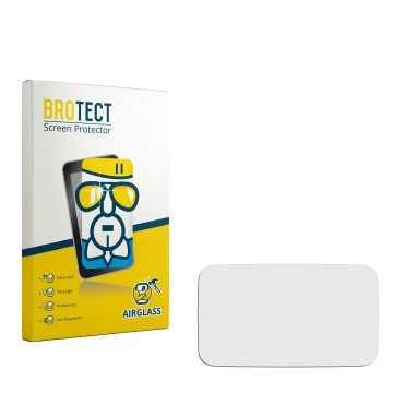 Vorderseite einer Produktverpackung mit dem Markenlogo BROTECT. Daneben ist der zugehörige Displayschutz.