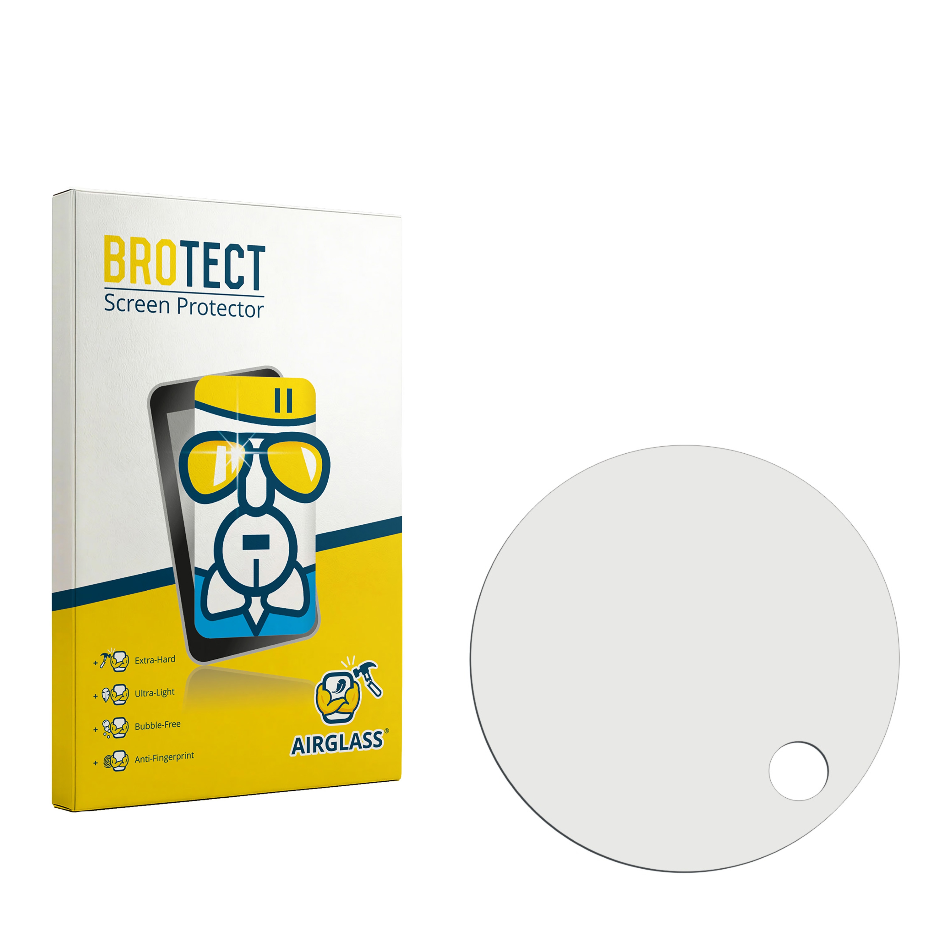 brotect Pellicola Vetro Opaca per Cubot Max 5 (3 Pezzi) Protezione