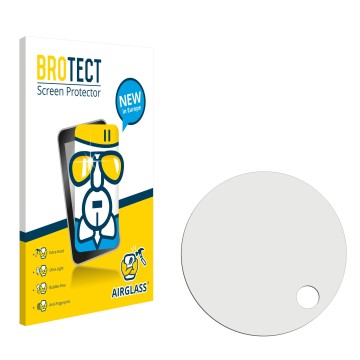 Parte frontale di una confezione del prodotto con il logo del marchio BROTECT. Accanto si trova la protezione per lo schermo c