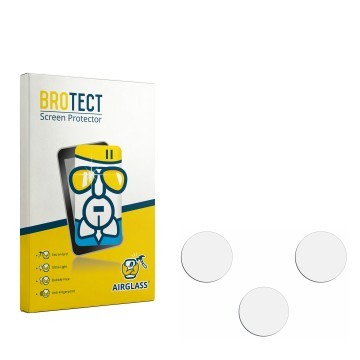 Face avant d’un emballage produit avec le logo de la marque BROTECT. À côté se trouve la protection d’écran correspondante.