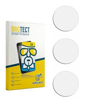 Vorderseite einer Produktverpackung mit dem Markenlogo BROTECT. Daneben ist der zugehörige Displayschutz.