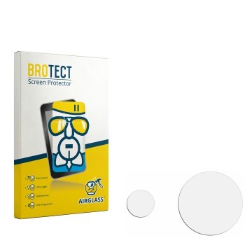 Front side of a product packaging with the brand logo BROTECT. Next to it is the corresponding screen protector.