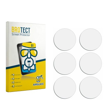 Face avant d’un emballage produit avec le logo de la marque BROTECT. À côté se trouve la protection d’écran correspondante.