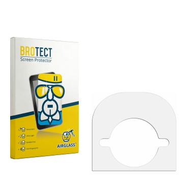 Front side of a product packaging with the brand logo BROTECT. Next to it is the corresponding screen protector.