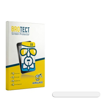 Face avant d’un emballage produit avec le logo de la marque BROTECT. À côté se trouve la protection d’écran correspondante.