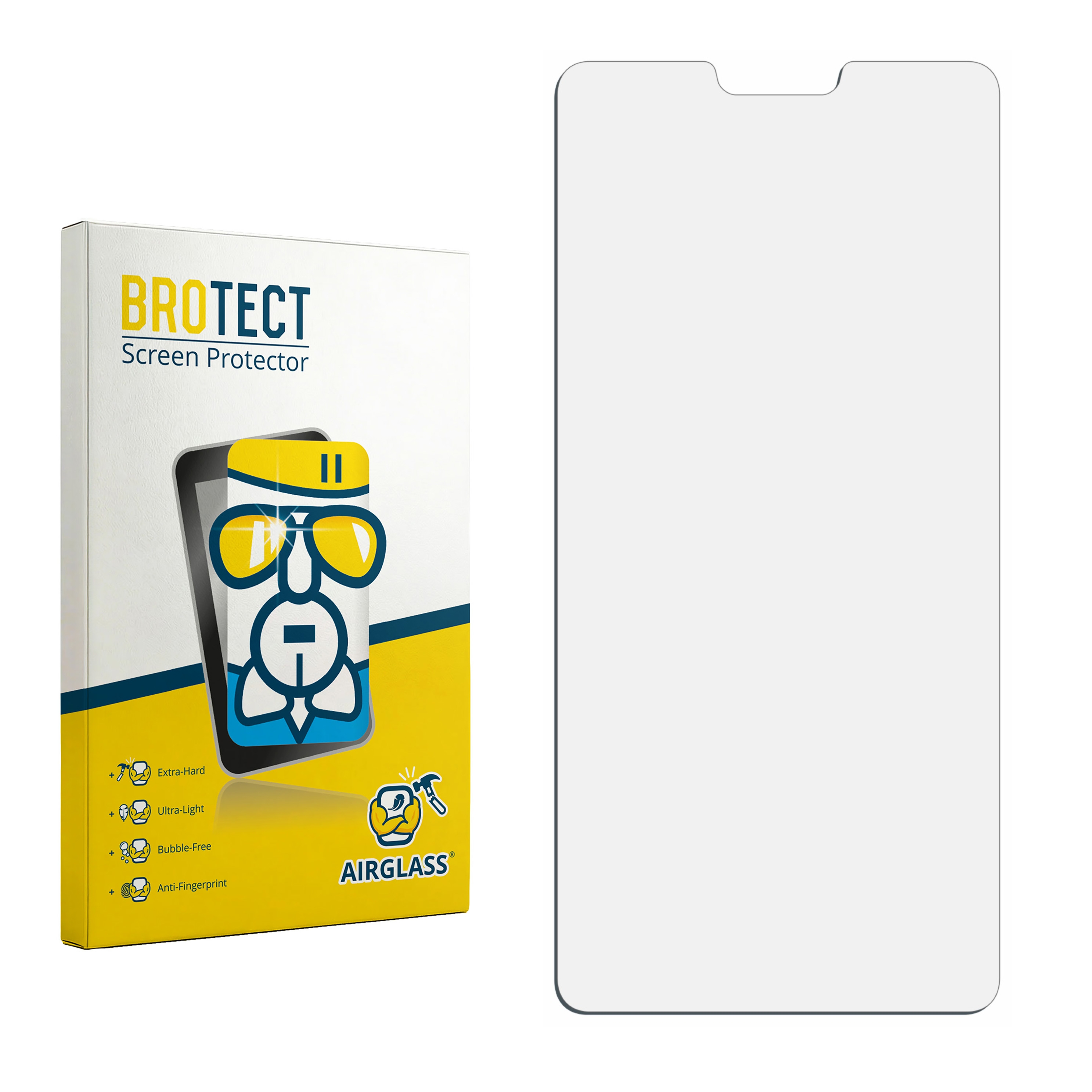 Brotect Pellicola Protettiva Opaca Per Oppo A3 (2 Pezzi) - Antiriflesso, Anti-Graffio, Made In Germany - 4