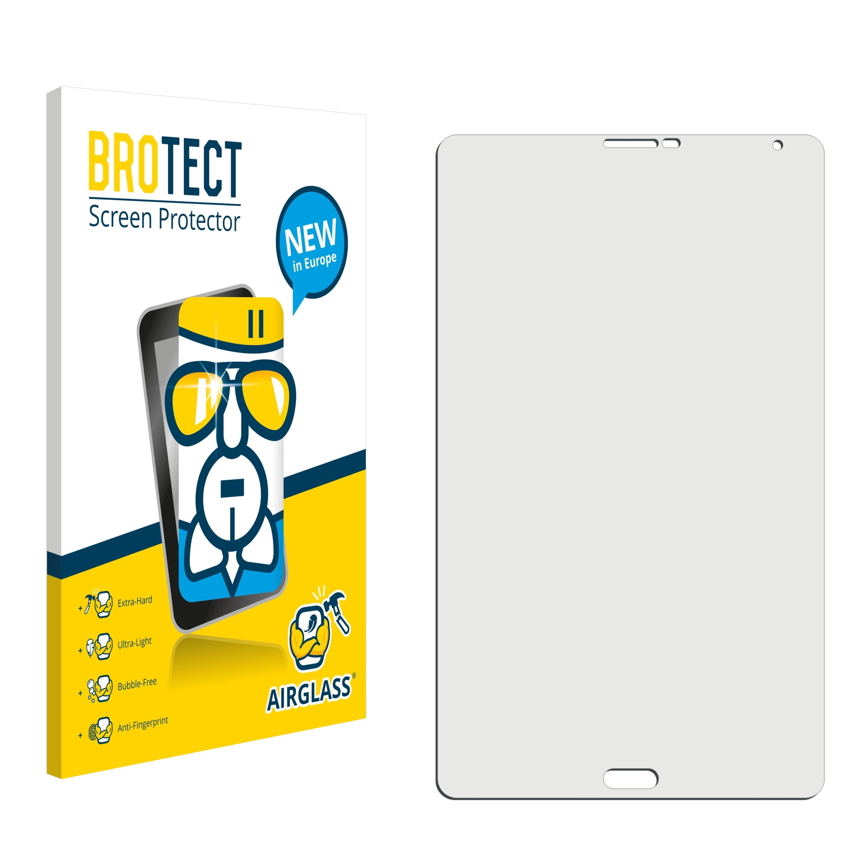 BROTECT AirGlass čirá skleněná fólie pro Samsung Galaxy Tab S 8.4 LTE