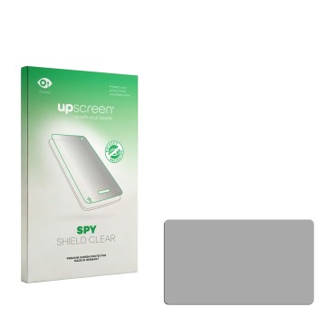 Front side of a product packaging with the brand logo upscreen. Next to it is the corresponding screen protector.