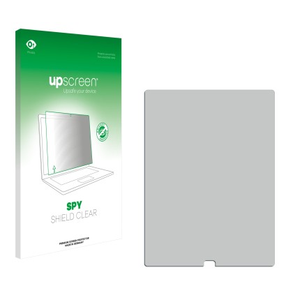 Front side of a product packaging with the brand logo upscreen. Next to it is the corresponding screen protector.