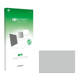 Face avant d’un emballage produit avec le logo de la marque upscreen. À côté se trouve la protection d’écran correspondante.