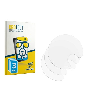 Vorderseite einer Produktverpackung mit dem Markenlogo BROTECT. Daneben ist der zugehörige Displayschutz.