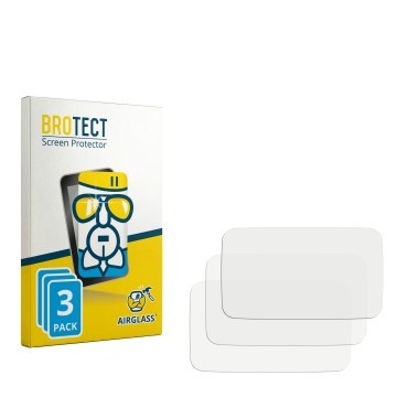 Vorderseite einer Produktverpackung mit dem Markenlogo BROTECT. Daneben ist der zugehörige Displayschutz.
