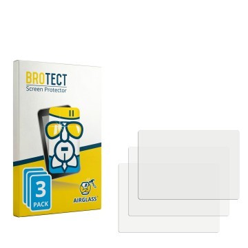 Vorderseite einer Produktverpackung mit dem Markenlogo BROTECT. Daneben ist der zugehörige Displayschutz.
