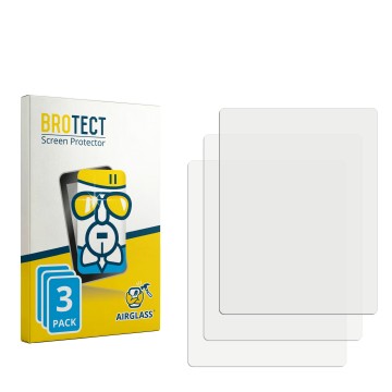 Vorderseite einer Produktverpackung mit dem Markenlogo BROTECT. Daneben ist der zugehörige Displayschutz.