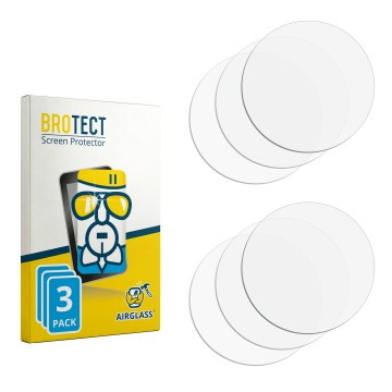 Vorderseite einer Produktverpackung mit dem Markenlogo BROTECT. Daneben ist der zugehörige Displayschutz.