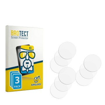Vorderseite einer Produktverpackung mit dem Markenlogo BROTECT. Daneben ist der zugehörige Displayschutz.