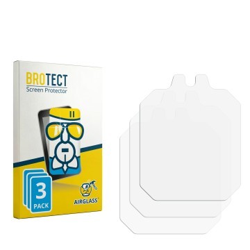 Face avant d’un emballage produit avec le logo de la marque BROTECT. À côté se trouve la protection d’écran correspondante.