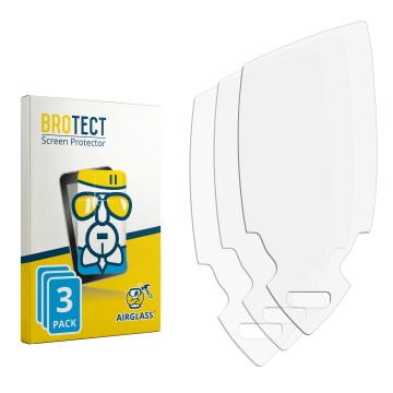 Front side of a product packaging with the brand logo BROTECT. Next to it is the corresponding screen protector.